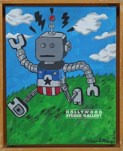 11X9 MORESZES RUNNING ROBOT-GRASS