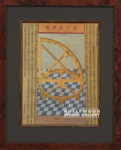 26X21 CHINESE ASROLOG.CHART/DELU