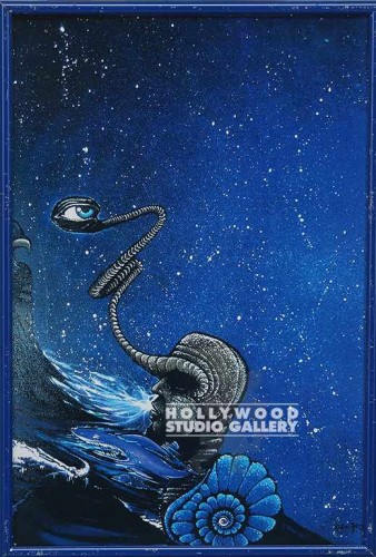 16X11 FOZZY BLU SEA GUY-EYE/BLUE