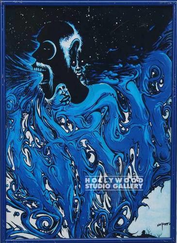 16X11 FOZZY BLU MELTING GUY/BLU FRM