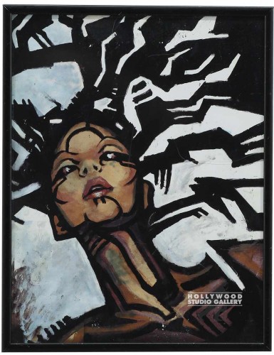 10x8 HANFLING IN2ITION WOMAN FACE/BLK