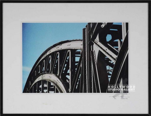 18X24 BOEHNER B/W BRIDGE-BLUE SKY