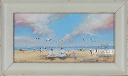 7X11 MORAGO LT.BEACH-PEOPLE/SCOOP