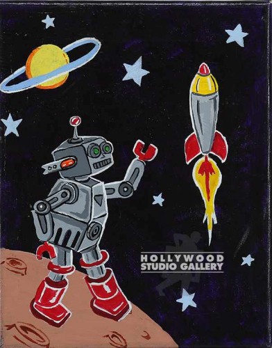 10X8 MORESZES ROBOT WAVES @ ROCKET
