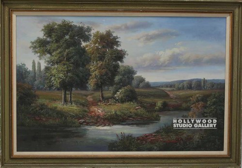 29X42 TRAD.LANDSCAPE/GRN PANEL FRM