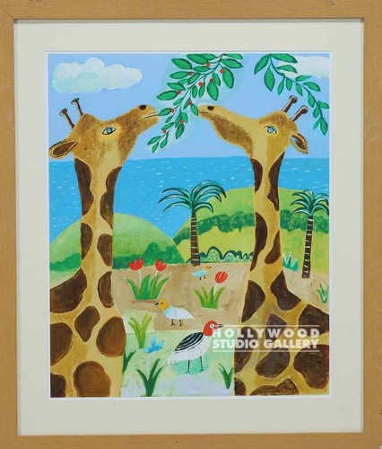 30X25 MATHER GIRAFFES>KID-LIKE/LITE