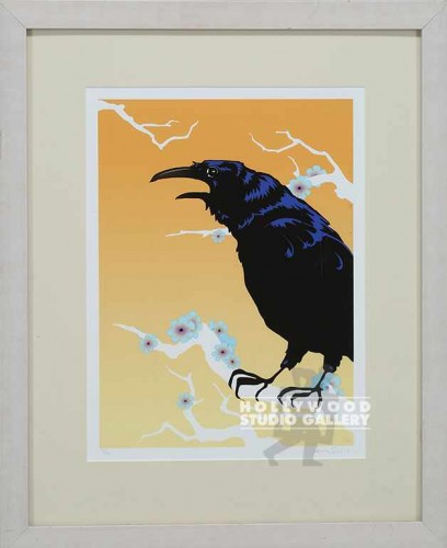 22X18 ZUILL GRAFIC CROW/LITE WOOD