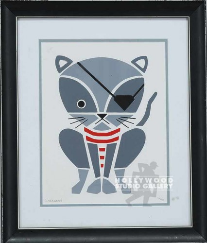 16X14 KENNEDY GRAFIC PIRATE CAT/BLK