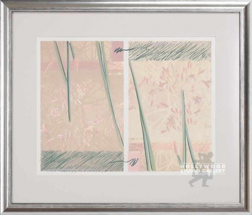 27X31 SINGLETON 80`S 2 PINK FLORALS
