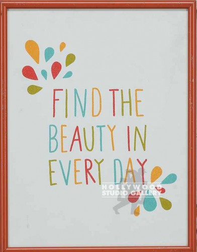 11X9 PETERS "FIND THE BEAUTY/ORANG