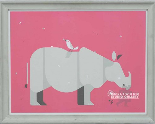 15X19 HELPINK KID RHINO > PINK/GRAY