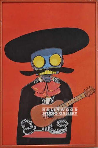 16X11 SPANGLER ROBOT MARIACHI/ORANG