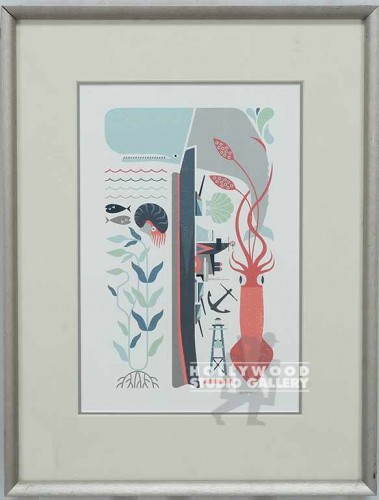 18X13 LEE KID NAUTICAL ICONS/BLUSH
