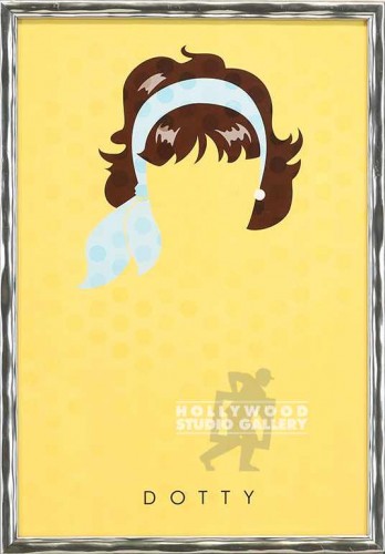 20X14 ARNEL TEEN HAIRDO "DOTTY"/SLV
