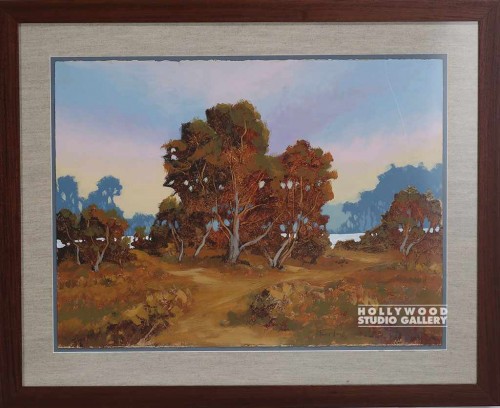 31X38 EARLING ORIG.GRN TREESCAPE/WD