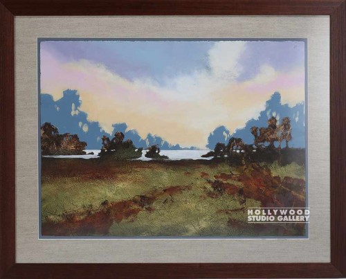 31X38 EARLING ORIG.GRN.TREESCAPE/WD