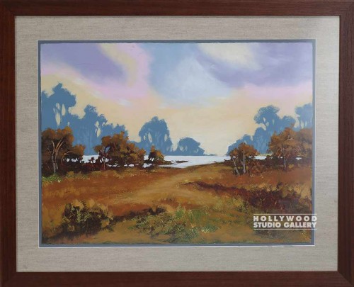 31X38 EARLING ORIG.GRN.TREESCAPE/WD