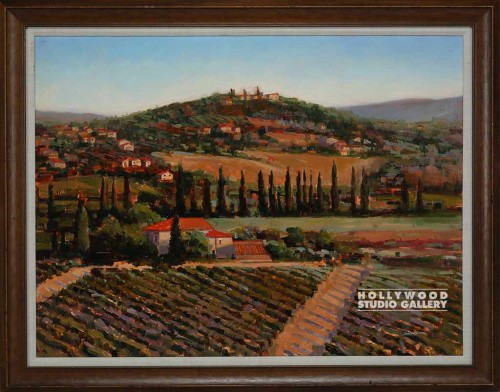 36x46 CATES TUSCAN VILLA CNVS/WOOD