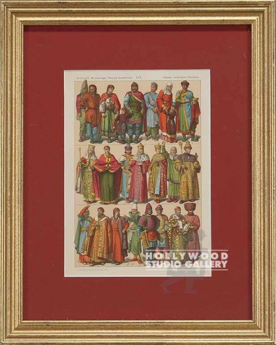 17X14 GLD FM/RUSSIAN COSTUME (117)