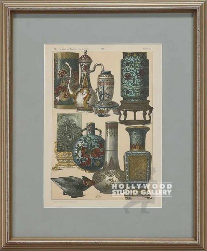 16X13 SLVR FRM/CHINESE VASES (106)
