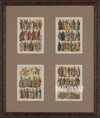 34X29 /4 OPENG PERSIAN COSTMS/BRWN