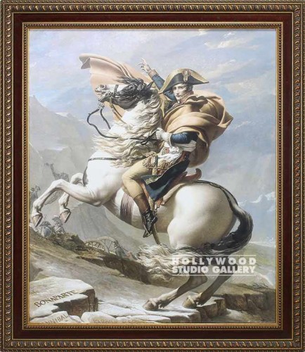 50X43 NAPOLEON-HORSEBACK/GLD-BURL