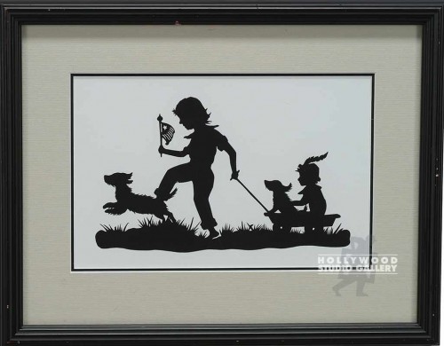 12X15 SOWELL CHILD-WAGON-SILHOUETTE