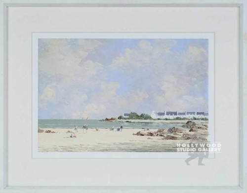 24X30 STEFANI UNTLD-BEACH-LITE/WHT