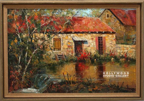 28X40 LEUS COTTAGE-POND/RUSTC WEDGE