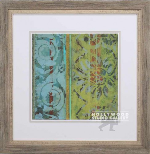 28X28 BLOOM-OCEAN BREEZE-(DAMASK