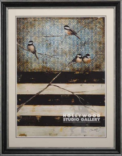 35X28 ATKINSON AIRES 11-BIRDS/BLK