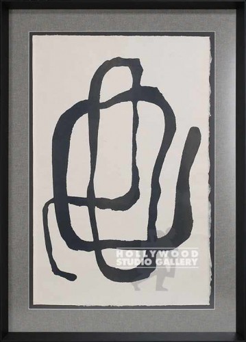 40X29 VIS.CON BLK SCRIBBLE>CREAM/WD