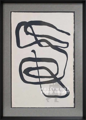 40X29 VIS.CON BLK SCRIBBLE>CREAM/WD