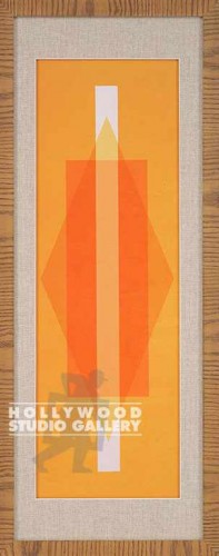 38X15 VISCON RETRO-ORANGES OAKY