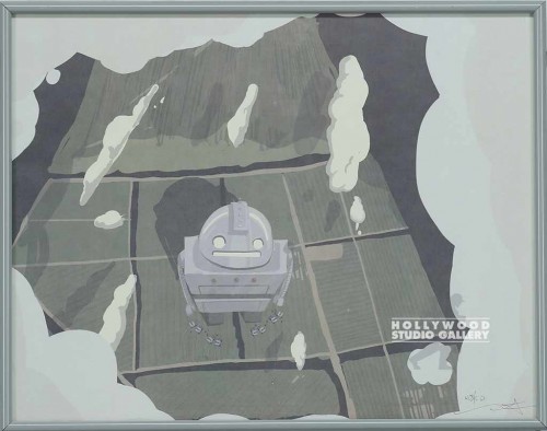 11X14 SPANGLER ROBOT AERIAL VIEW/GR