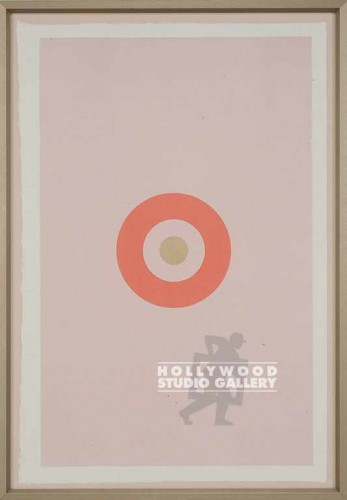 35X24 VISCON GOLD DOT-RED RING-PNK 