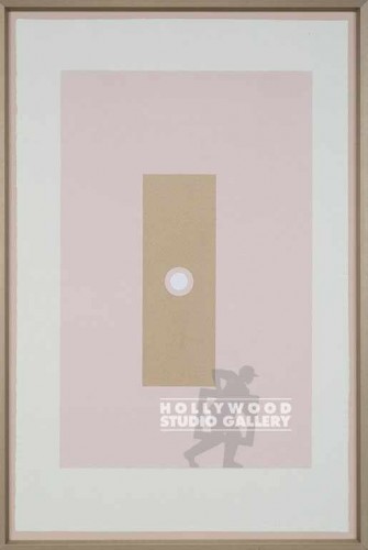 41X28 VISCON GOLD RECTANGLE ON PINK
