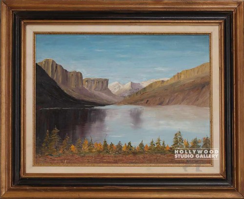 27X33 R.POND ORIG YOSEMITE/WIDE GLD