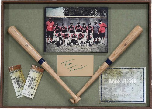 18X25X3 BASEBALL RELICS SHADOW BOX
