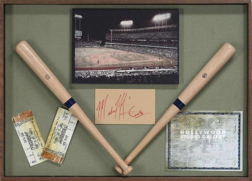 18X25X3 BASEBALL RELICS SHADOW BOX