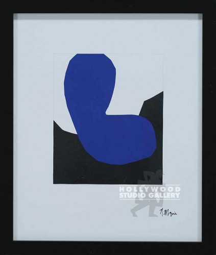 13X11 N.MARIE B AND B3 B W ABST BLK