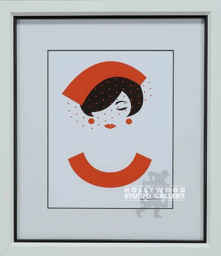 16X14 BLINCO JACKIE LADY PRNT WHT