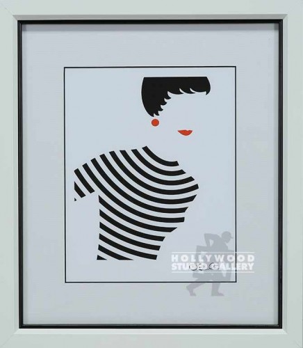 16x14 BLINCO LADY-STRIPES WHT