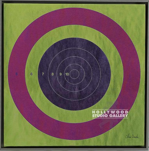 17x17 DUNKER TARGET GRN PINK MTL