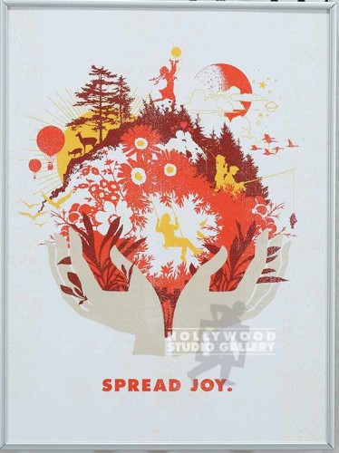 16X12 HELPINK SPREAD JOY SLVR MTL