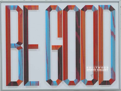 12X16 HELPINK BE GOOD SLVR MTL