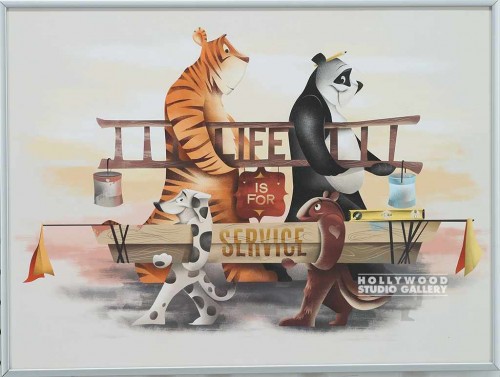 12X16 HELPINK LIFE SERVICE SLVR