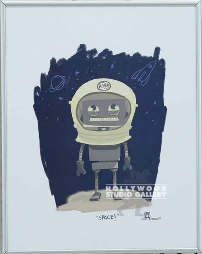 14x11 KENNEDY ASTRONAUT-SPACE SLVR