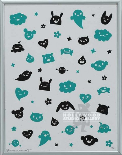 11X9 KENNEDY CATS DOGS CLOUDS SLVR