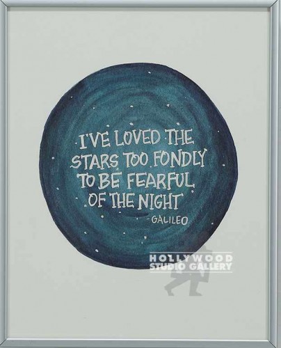 10X8 SANTO I`VE LOVED STARS SLVR